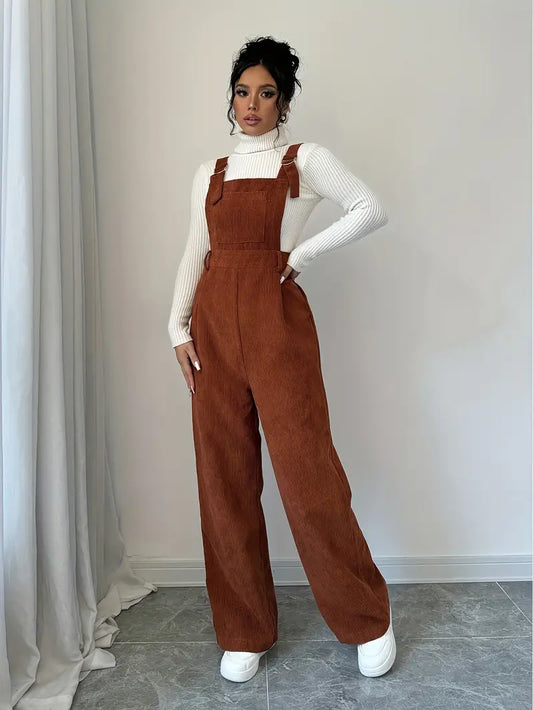 Cora - Lässiger Cord-Jumpsuit für Frauen