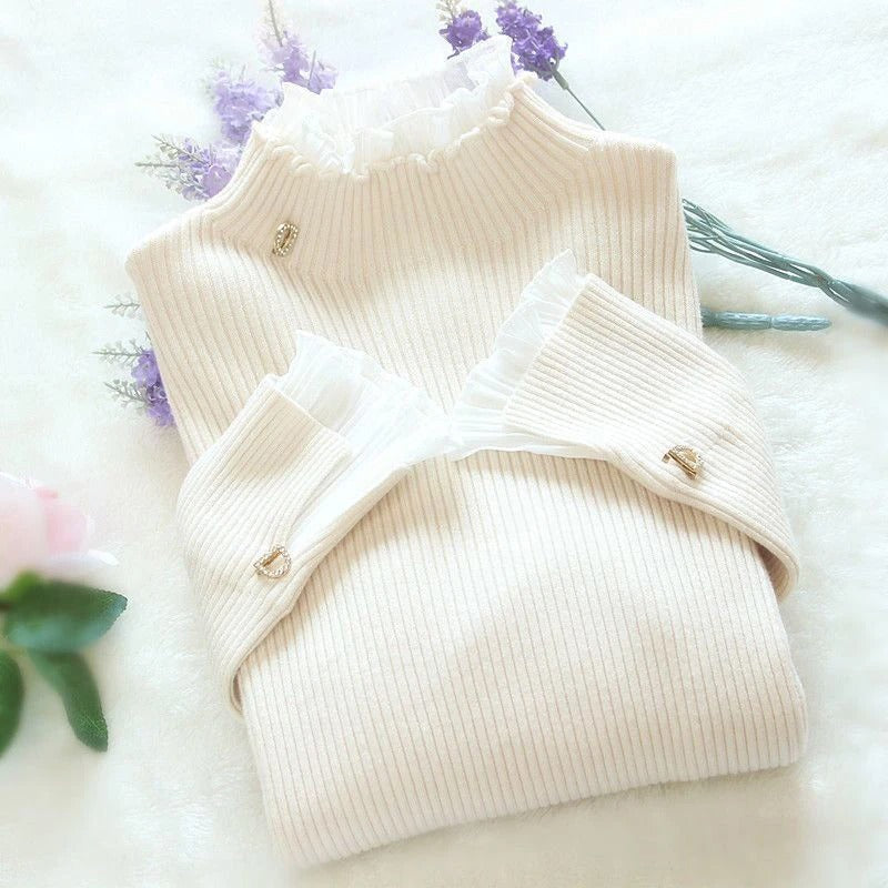 Eloise - Rollkragenpullover aus Strick