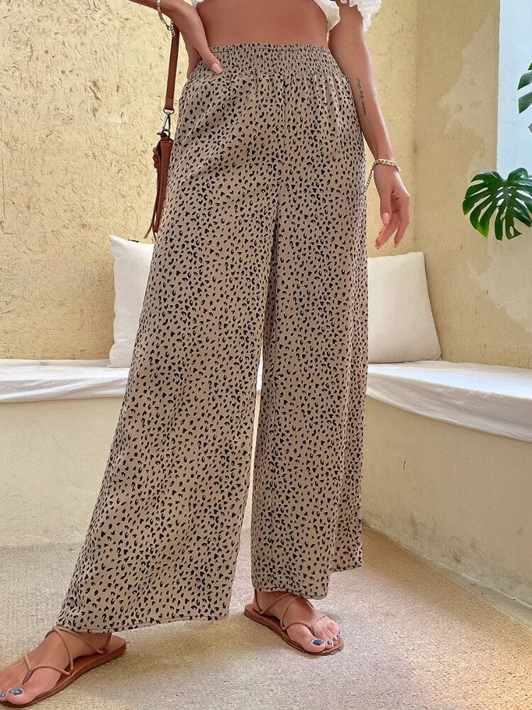 HANNAH - Animal Print Hosen