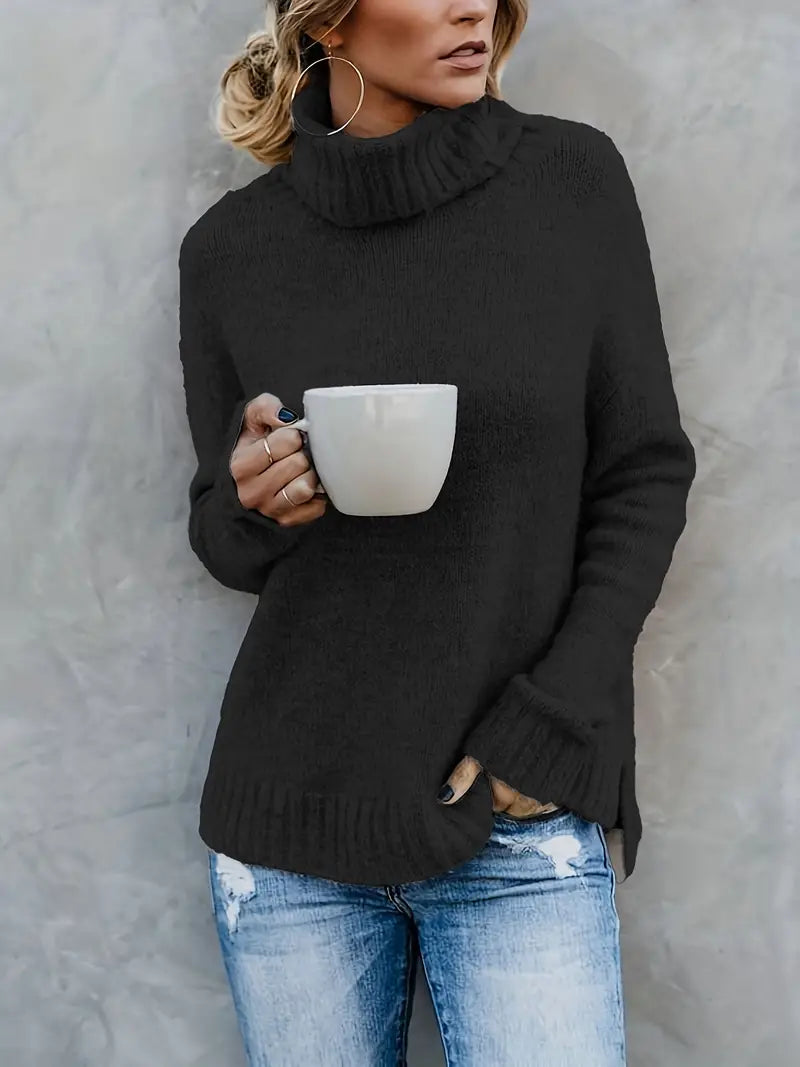 Clara - Pullover mit Rollkragenpullover